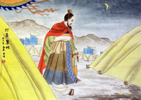 第十三计:打草惊蛇